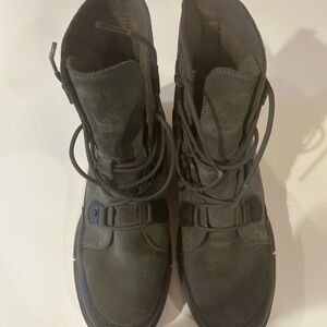 Men’s Sorel size 12 Gray Lace-Up Winter Boots